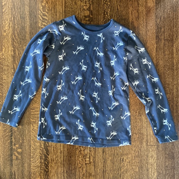 Girls Super Cozy Thick Long Sleeve and Tights Pajama Set Sz 10/12 - Picture 2 of 4